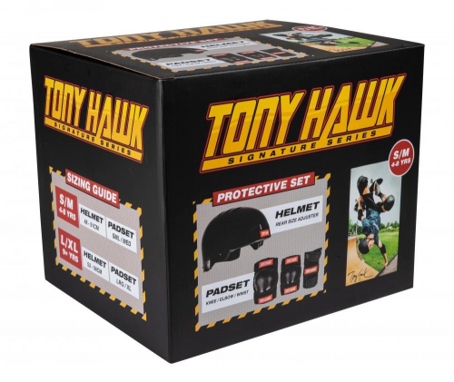 Tony Hawk Protective Set black